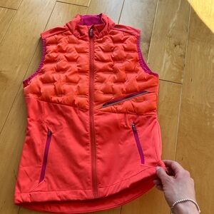 Porsche Design Coral Pink Quilted Women's Vest